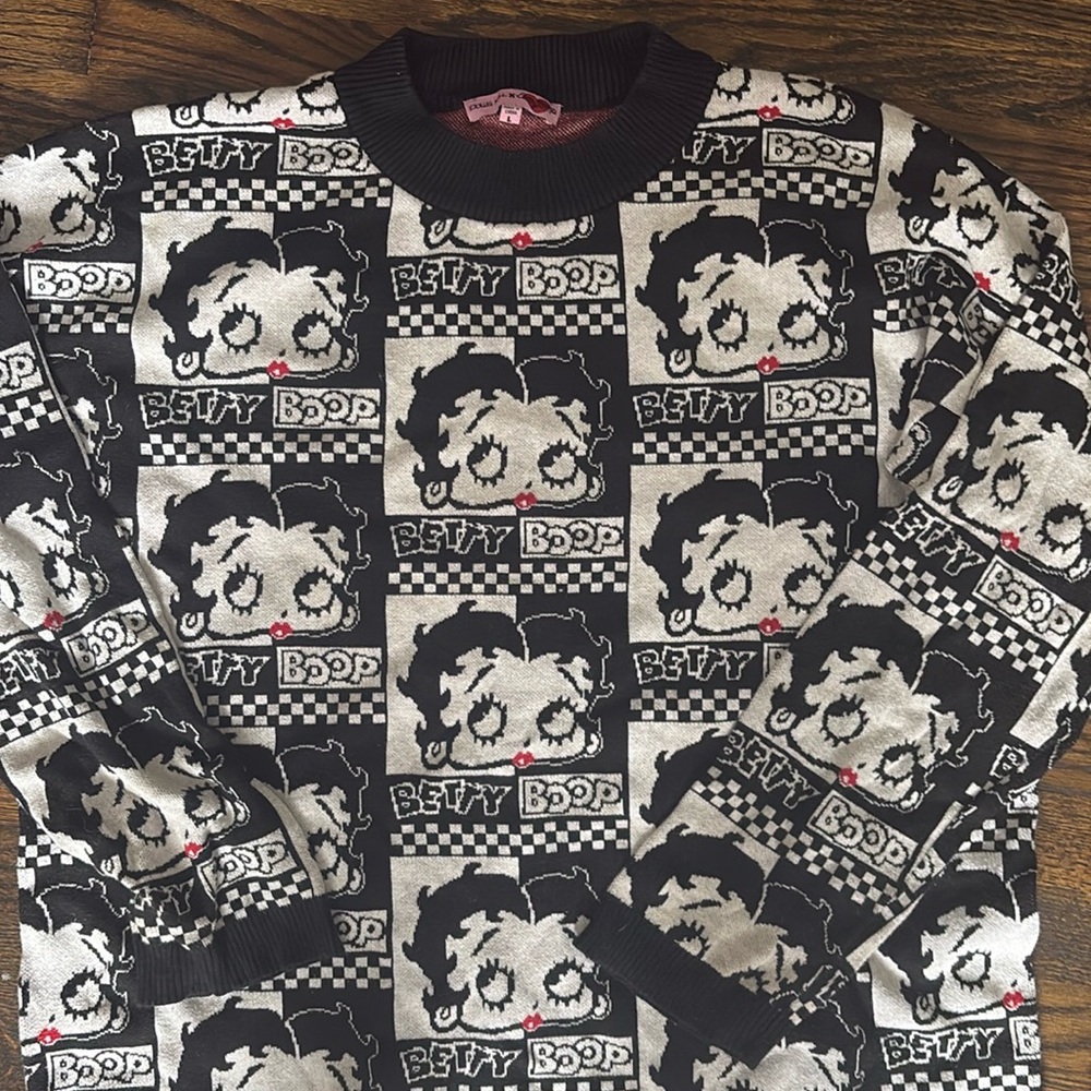 Betty Boop Graphic Sweater